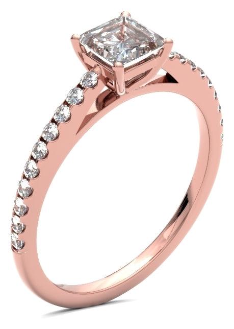 PSW01 Princess Engagement Ring