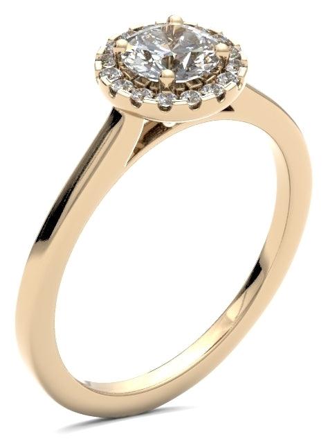 RHP01 Round Engagement Ring