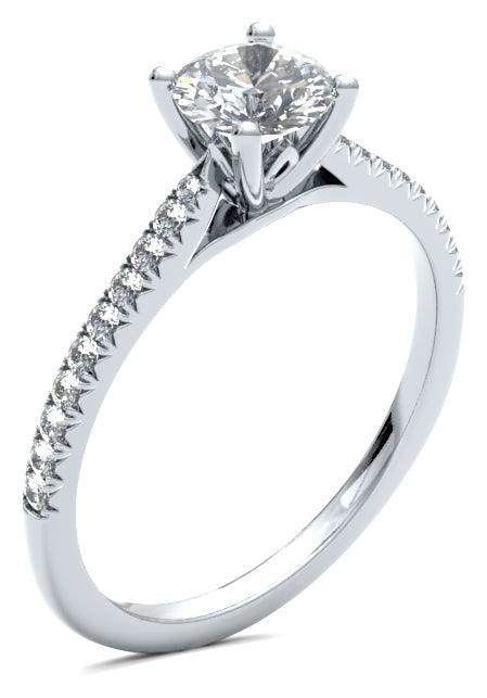 RSF01 Round Engagement Ring