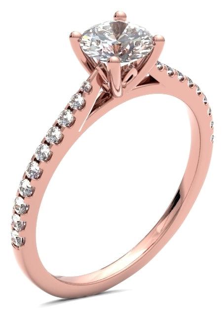 RSW01 Round Engagement Ring