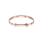 Little Star Gracie Rose Gold Plated Expander Baby Bangle LSB0102 - Judith Hart Jewellers