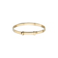 Little Star Flores Yellow Gold Plated Expander Baby Bangle LSB0034 - Judith Hart Jewellers