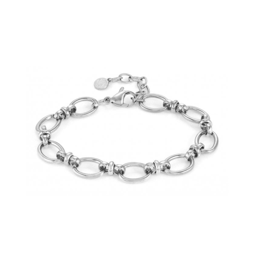 Nomination Affinity Silver Tone Chain Bracelet 028602/001 - Judith Hart Jewellers