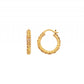 Hot Diamonds x Jac Jossa Believe Hoop Earrings DE685 - Judith Hart Jewellers