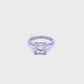 Platinum 2.01ct Princess Cut Diamond Ring