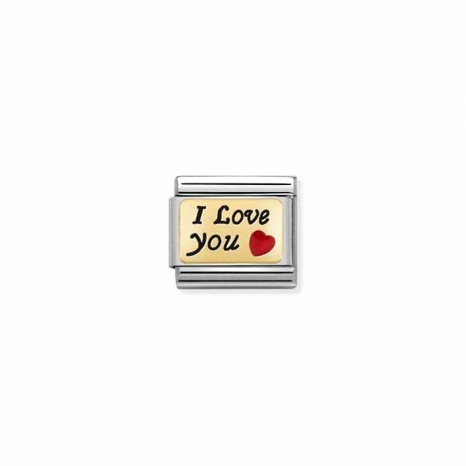 Nomination I Love You Red Heart 030284/55 - Judith Hart Jewellers