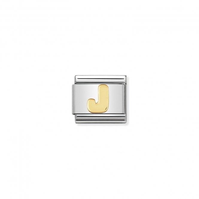 Nomination Classic Letter J 030101/10 - Judith Hart Jewellers