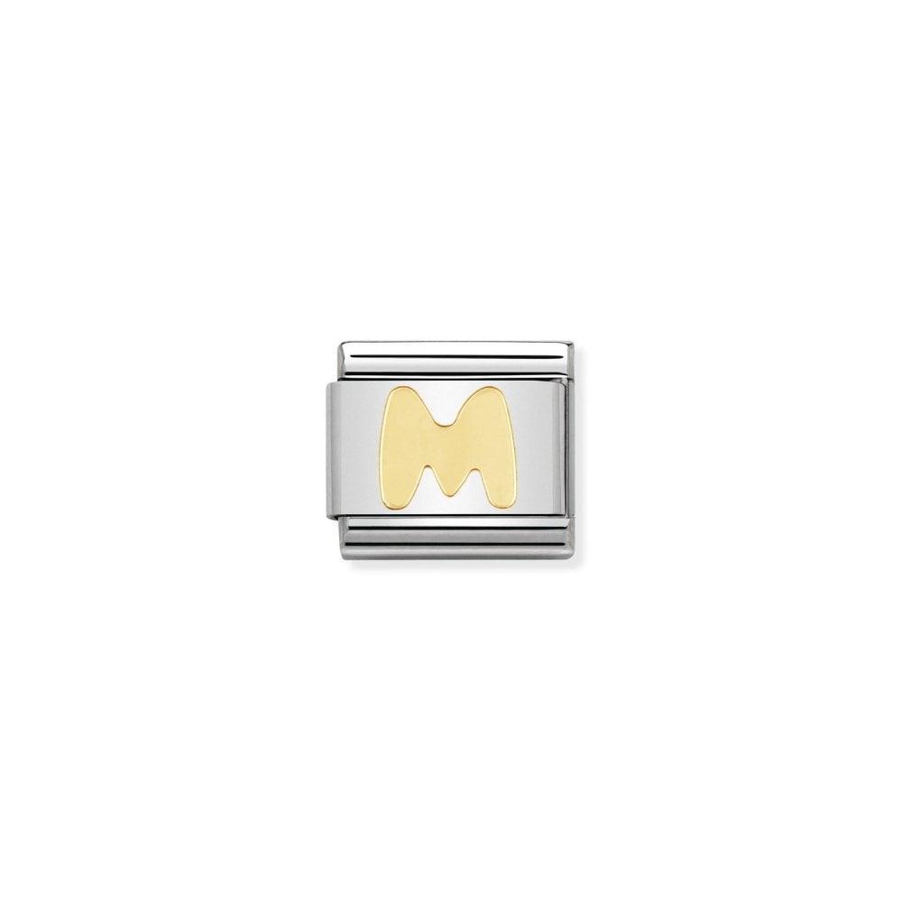 Nomination Classic Letter M 030101/13 - Judith Hart Jewellers