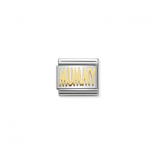 Nomination Gold Mummy 030107/21 - Judith Hart Jewellers