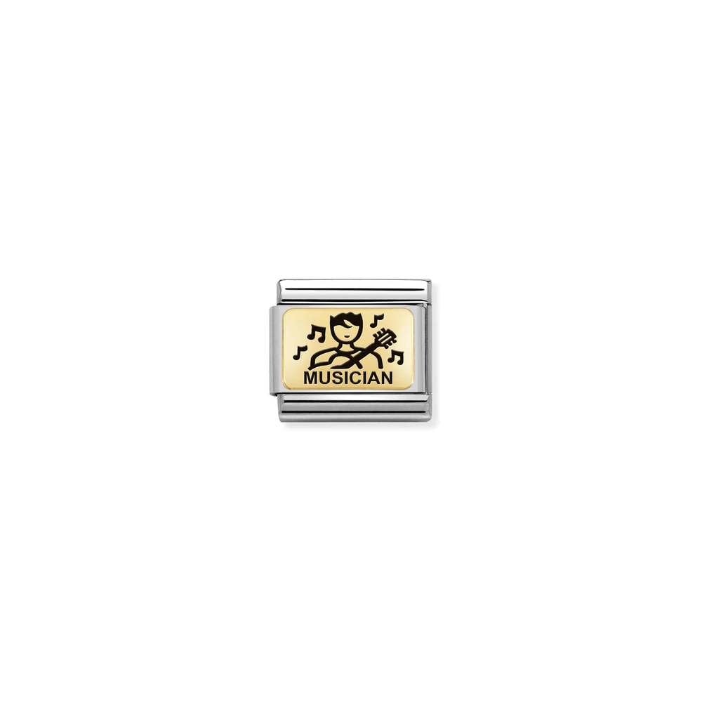 Nomination Classic Gold Musician Charm 030166/11