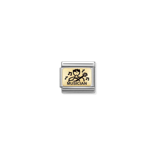 Nomination Classic Gold Musician Charm 030166/11