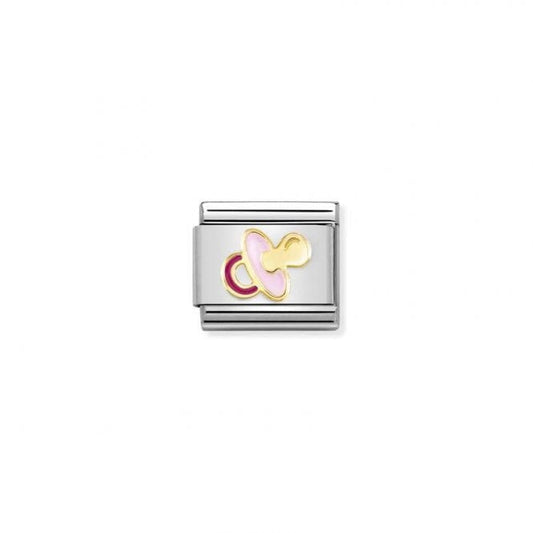 Nomination Classic Gold Pink Dummy Charm 030272/62