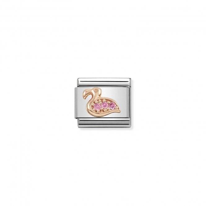 Nomination Rg Cz Flamingo 430305/29 - Judith Hart Jewellers