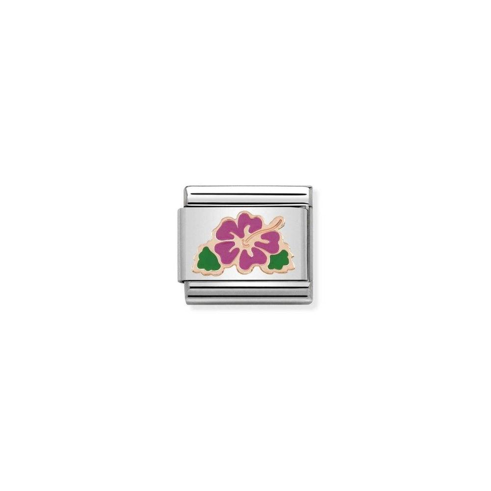 Nomination Fuchsia Flower 430202/04 - Judith Hart Jewellers