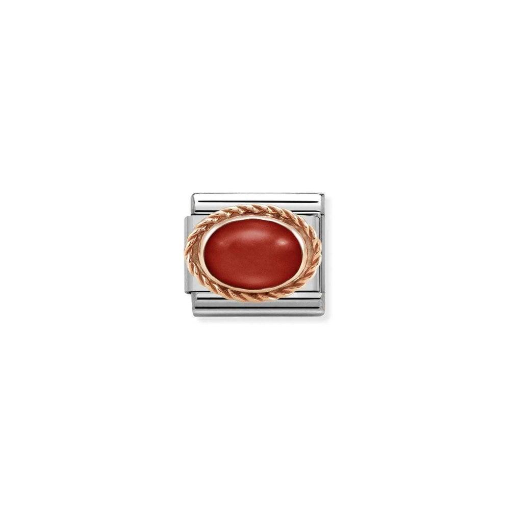Nomination Rose Red Coral 430507/11 - Judith Hart Jewellers