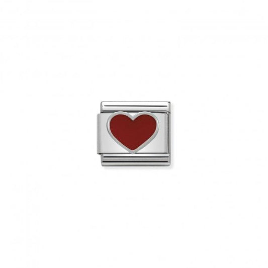 Nomination Red Heart 330202/17 - Judith Hart Jewellers