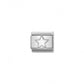 Nomination White Enamel Star 330202/04 - Judith Hart Jewellers