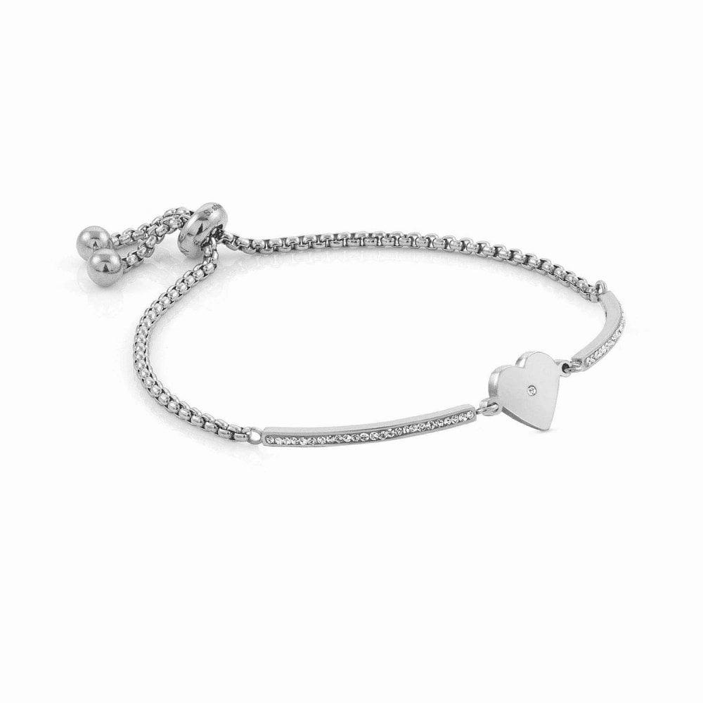 Nomination Milleluci Heart Bracelet with CZ 028003/022 - Judith Hart Jewellers
