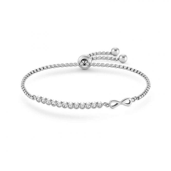 Nomination Milleluci Silver and CZ Infinite Bracelet 028008/024 - Judith Hart Jewellers