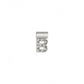 Nomination SeiMia Initial B Pendant Charm in Silver and CZ 147115/002 - Judith Hart Jewellers