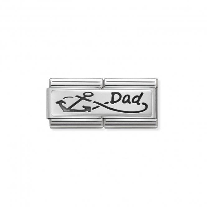 Nomination Double Infinite Dad 330710/05 - Judith Hart Jewellers