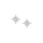 Nomination Sweetrock Romance Wind Rose Silver Stud Earrings 148024/065 - Judith Hart Jewellers
