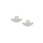 Nomination Sweetrock Romance Winged Heart Silver Stud Earrings 148024/068 - Judith Hart Jewellers