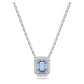 Swarovski Millenia Necklace with Octagon-Cut Blue Crystal 5614926 - Judith Hart Jewellers
