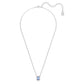Swarovski Millenia Necklace with Octagon-Cut Blue Crystal 5614926 - Judith Hart Jewellers