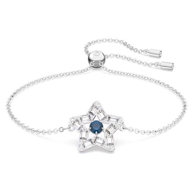 Swarovski Stella Bracelet with Blue Crystal Star 5639187 - Judith Hart Jewellers