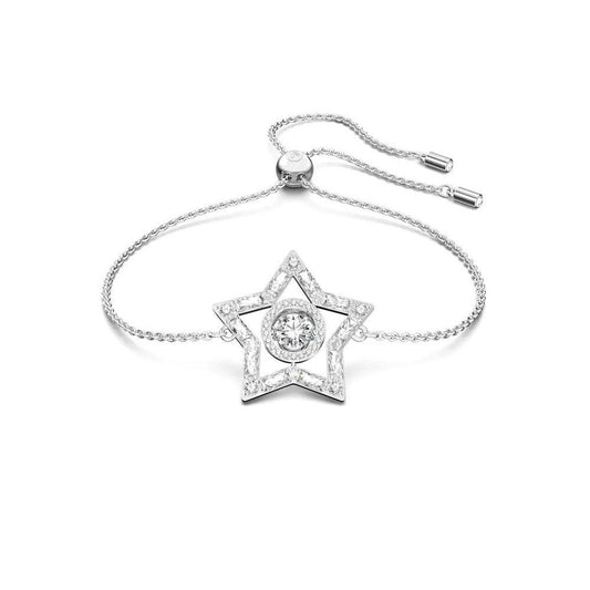 Swarovski Stella Star Bracelet with White Crystal 5617881 - Judith Hart Jewellers